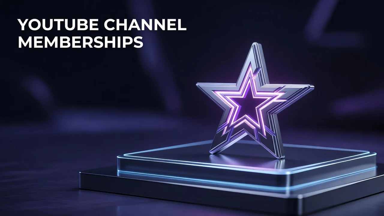 Creator reviewing channel membership tiers and member engagement data for a YouTube channel
