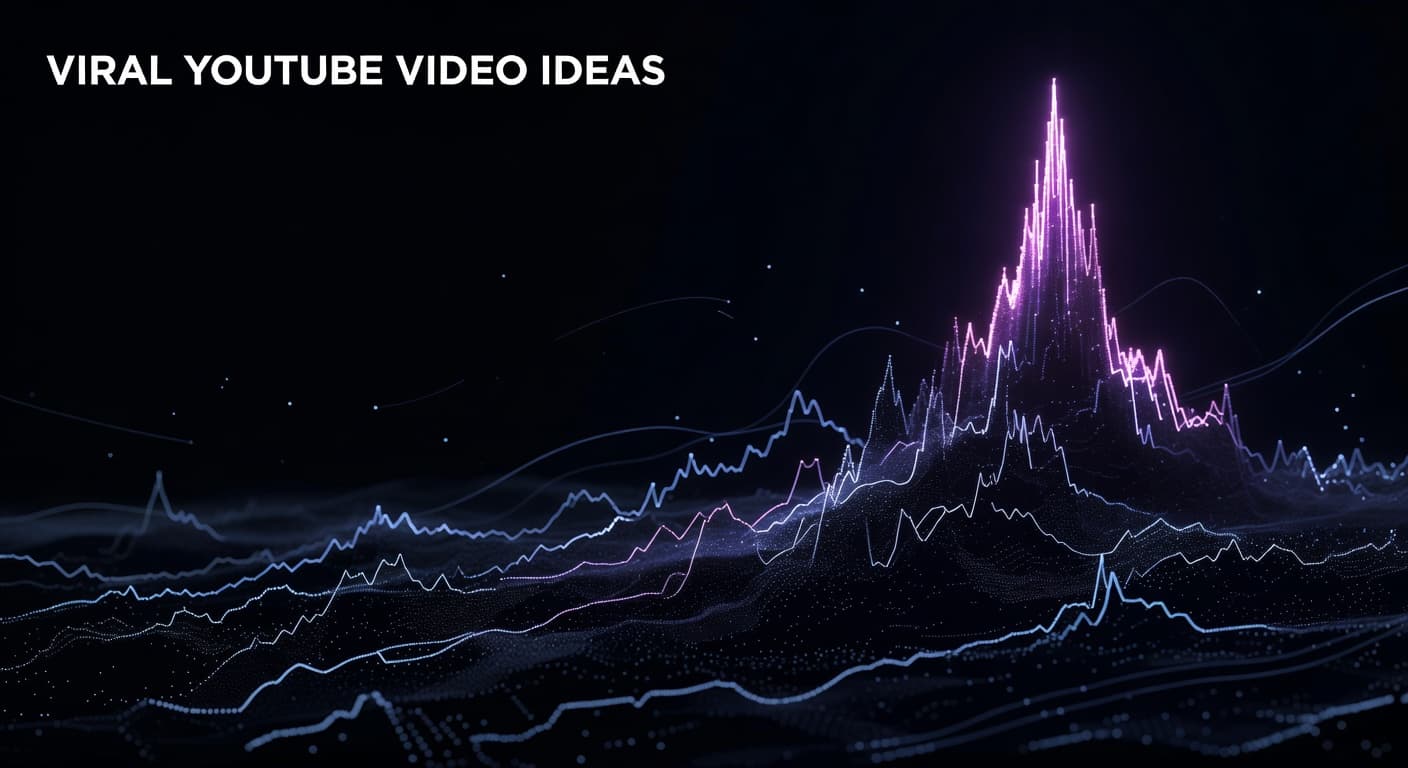 Viral YouTube ideas discovery showing trending content opportunities and data-driven video concepts for creator growth