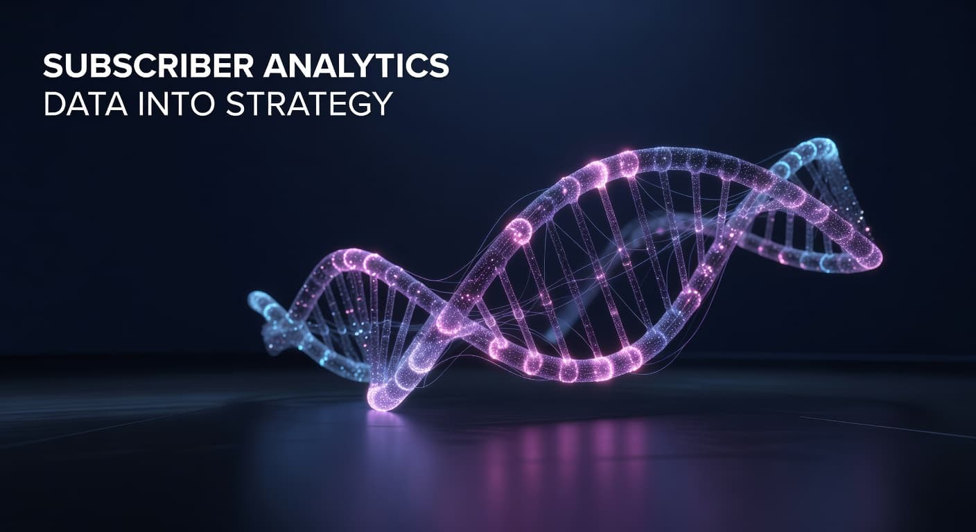 YouTube subscriber analytics dashboard showing subscribers gained and lost metrics in YouTube Studio