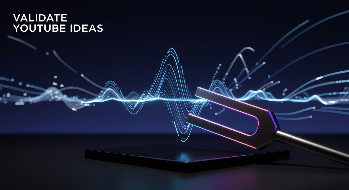 Creator using social media platforms like Reddit and Twitter to validate viral YouTube video ideas before filming