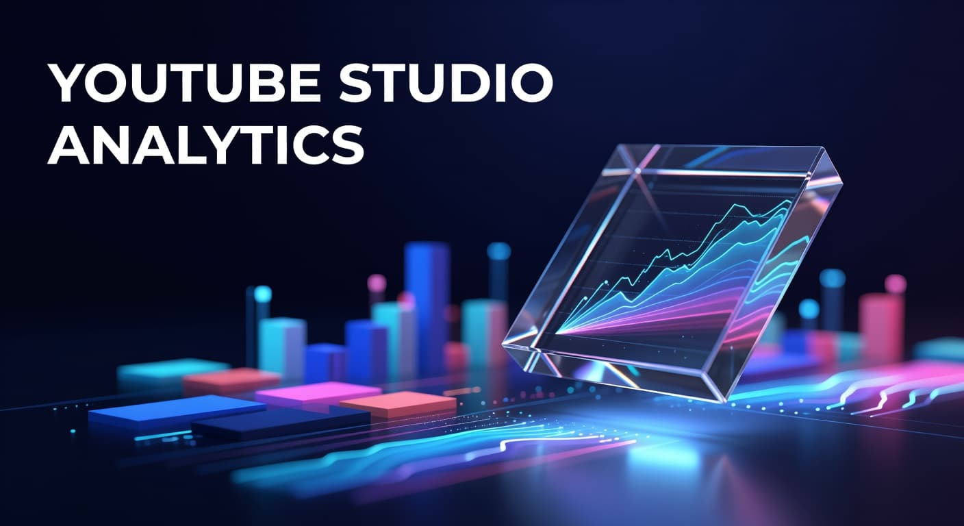 YouTube Studio analytics dashboard tabs and metrics overview for channel growth