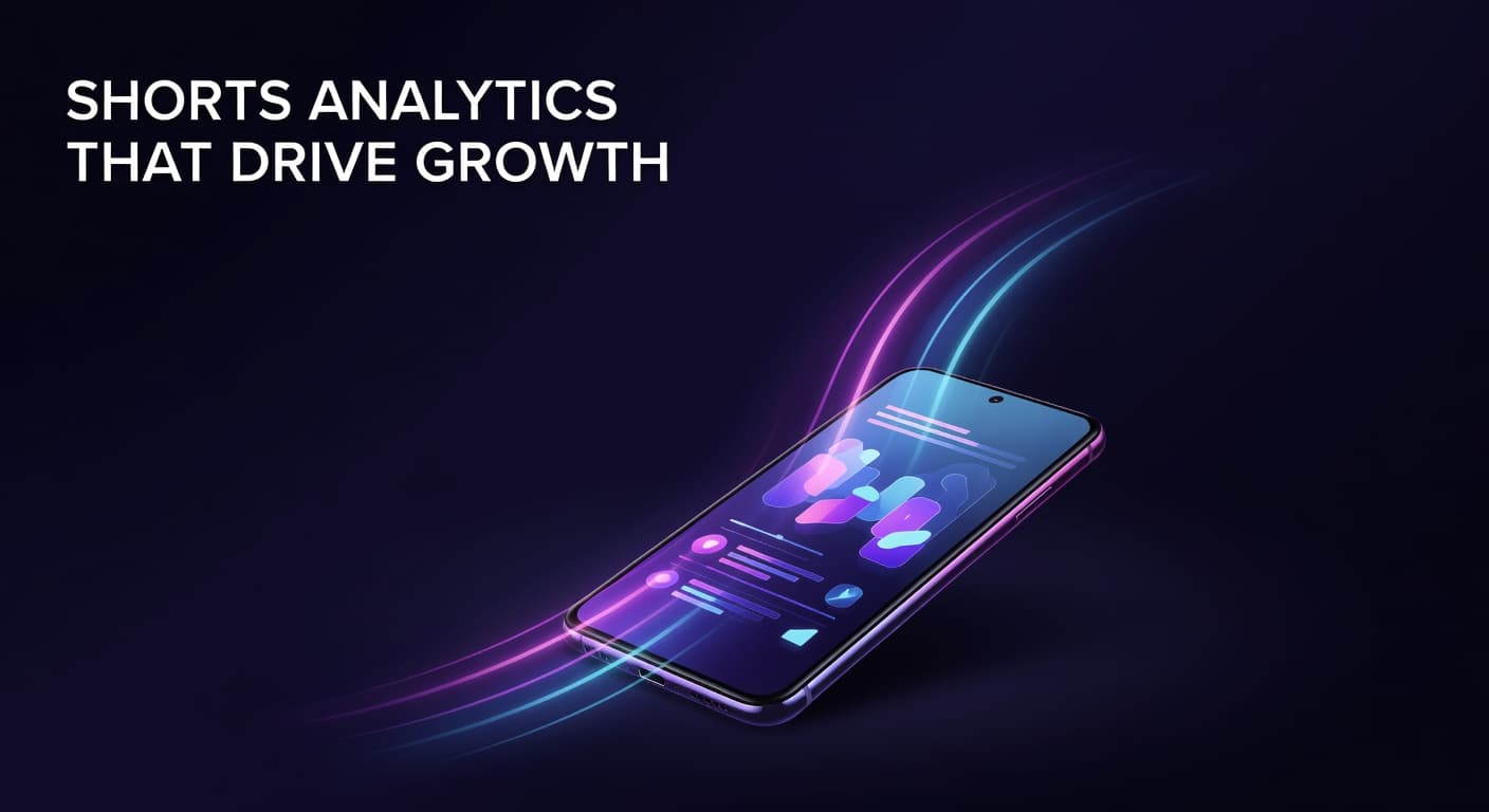 YouTube Shorts analytics dashboard showing viewed vs swiped away retention metrics in YouTube Studio