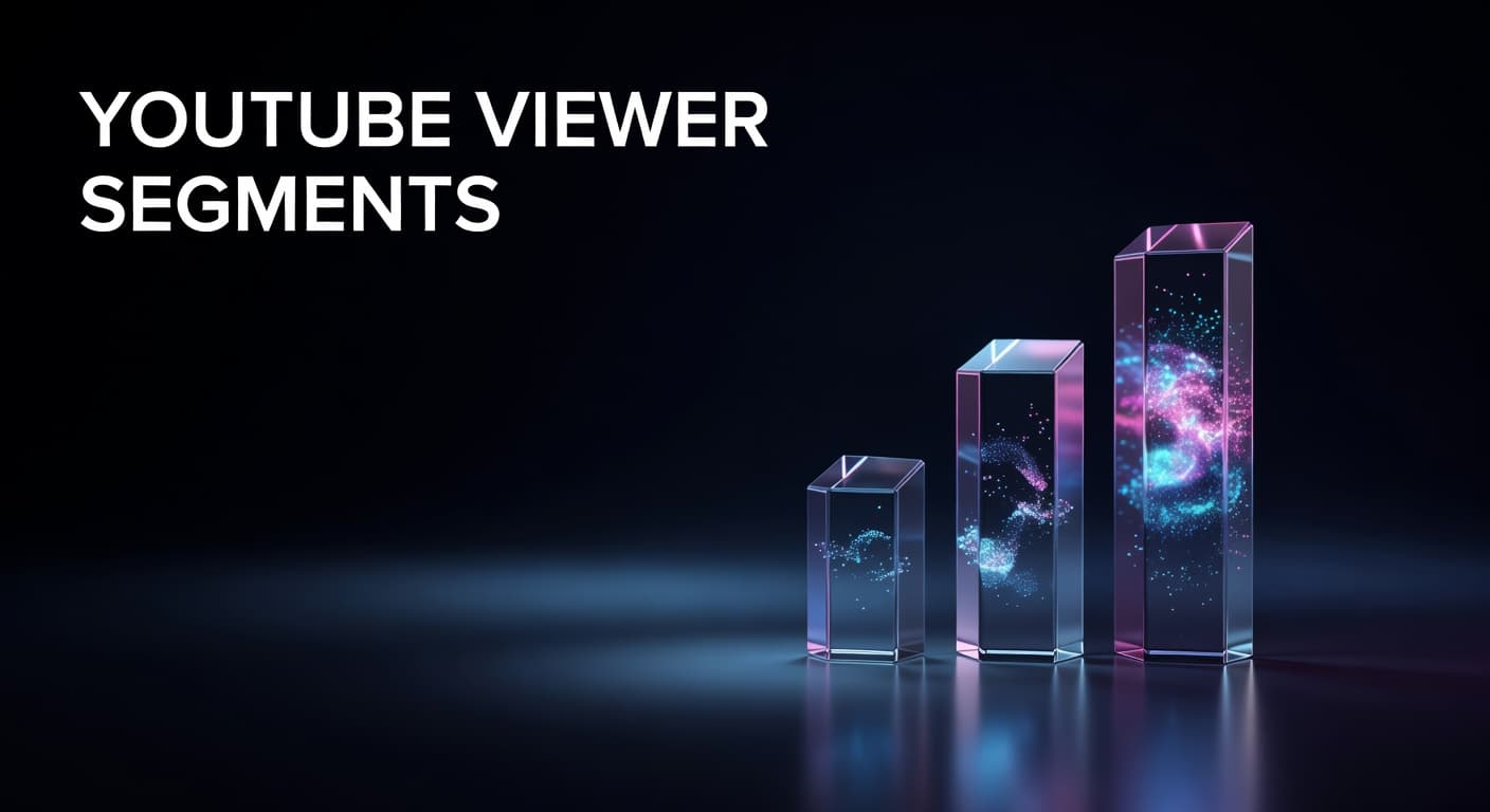 YouTube viewer segments analytics chart showing new, casual, and regular viewer breakdown in YouTube Studio
