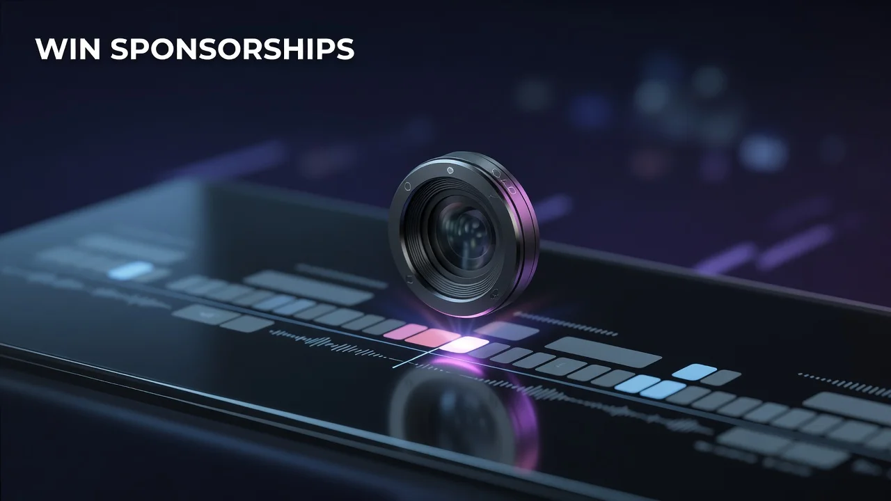 Creator analyzing competitor YouTube sponsorships and brand deals to build a sponsor prospecting list