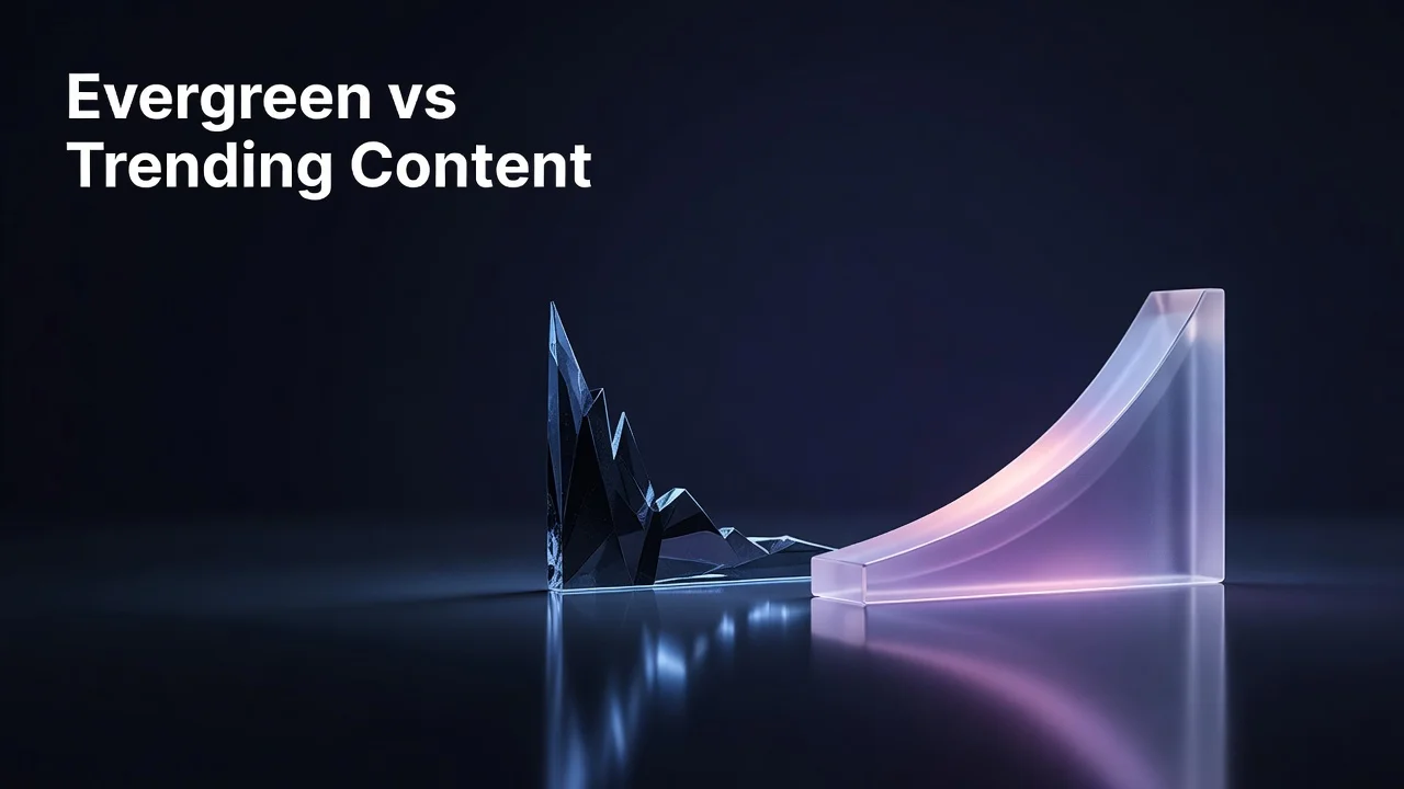 Creator comparing a competitor's evergreen and trending YouTube videos on a performance chart